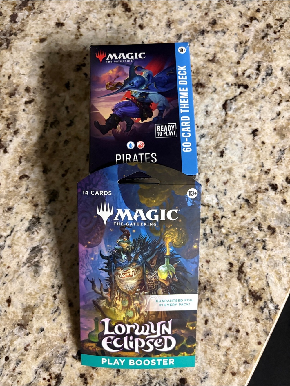 Magic: The Gathering Lorwyn Eclipsed Play Booster - Blue/Teal Artwork